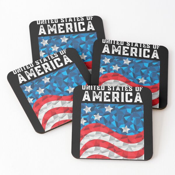 Item preview, United States of America Happy Independence Day 4th of July American Flag designed and sold by MyPrintCharming.