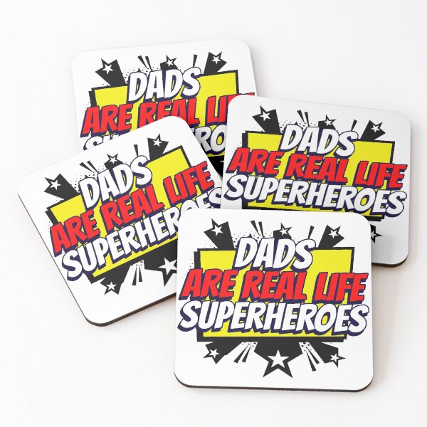 Item preview, Dads are Real Life Superheroes designed and sold by MisterSquid.