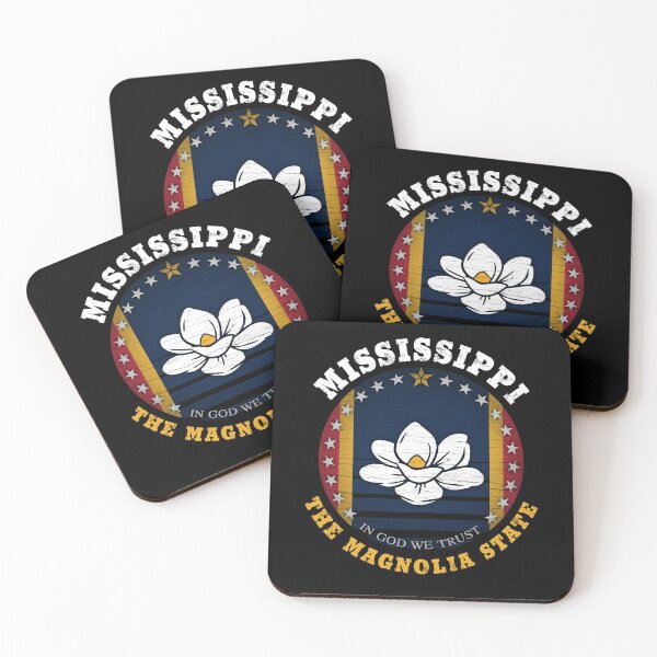 Item preview, MISSISSIPPI MAGNOLIA STATE FLAG designed and sold by Madjack Tees Kiwi SuperStore.