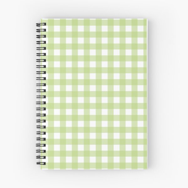 Item preview, lime green gingham patterned designed and sold by ImagineKaye.