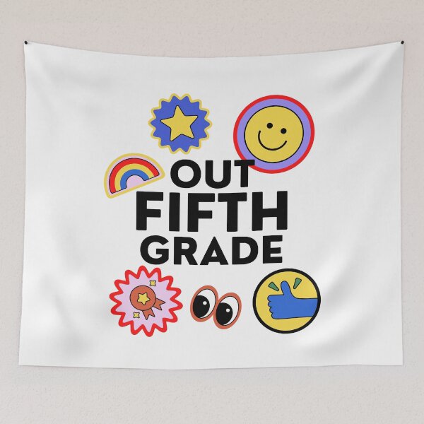 Item preview, Peace Out Fifth Grade, 5th Grade, Last Day School Graduation designed and sold by Lorrre.
