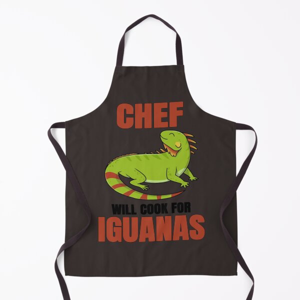 Item preview, Chef Will Work For Iguanas | Chef shirt | Chef T-Shirt designed and sold by chefstores.