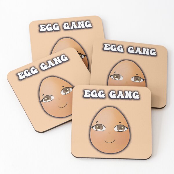 Item preview, Egg Gang Sticker Design designed and sold by Artfulmelody.