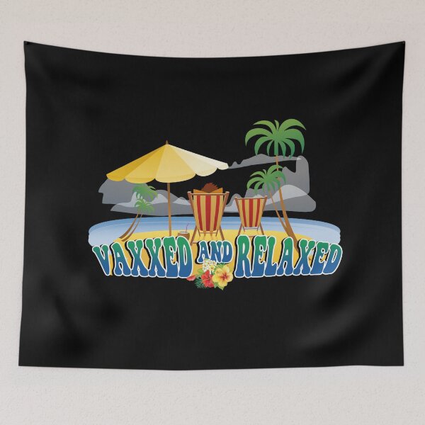 Item preview, Vaxxed And Relaxed designed and sold by OnPurposeMarket.