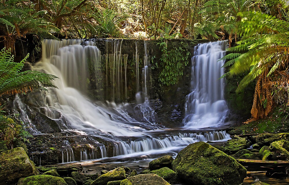 "Horseshoe Falls Tasmania Australia" by TonyCrehan Redbubble
