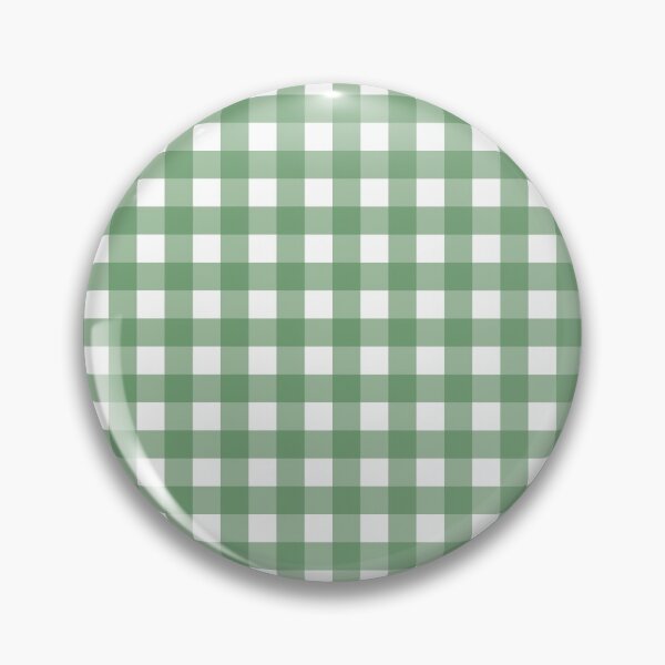 Item preview, forest green gingham patterned designed and sold by ImagineKaye.