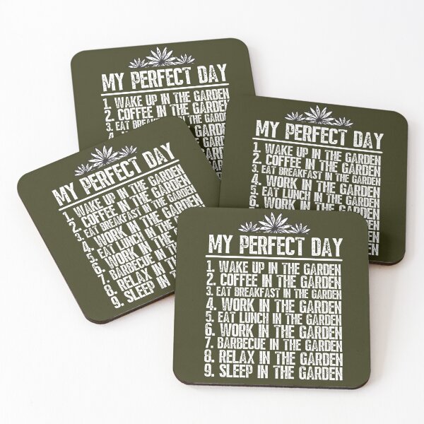 Item preview, My perfect day in the garden , gardening , gardener designed and sold by Growwithme.