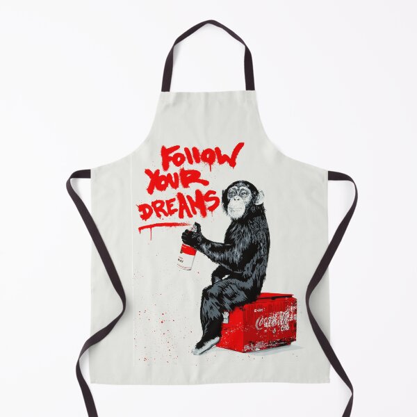 Item preview, Follow Your Dreams Chimp designed and sold by WE-ARE-BANKSY.