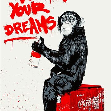 額装品/Follow Your Dreams/バンクシー/ポスター 在庫処分】アーティストポスター Banksy Follow Your Dreams