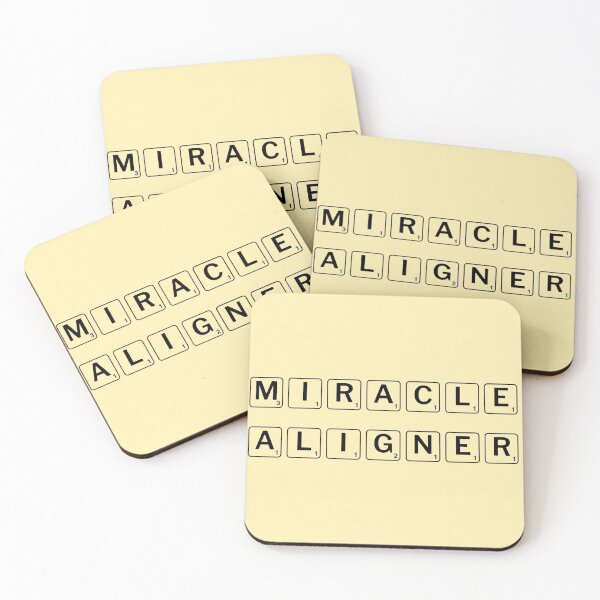 Item preview, miracle aligner scrabble tiles designed and sold by sineadbarnes20.