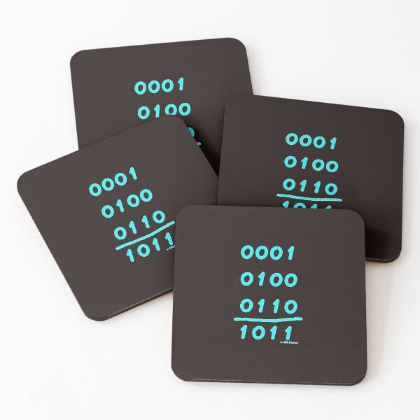Item preview, Dual binary number system turquoise EDP program computer network designed and sold by G-M-Designs.