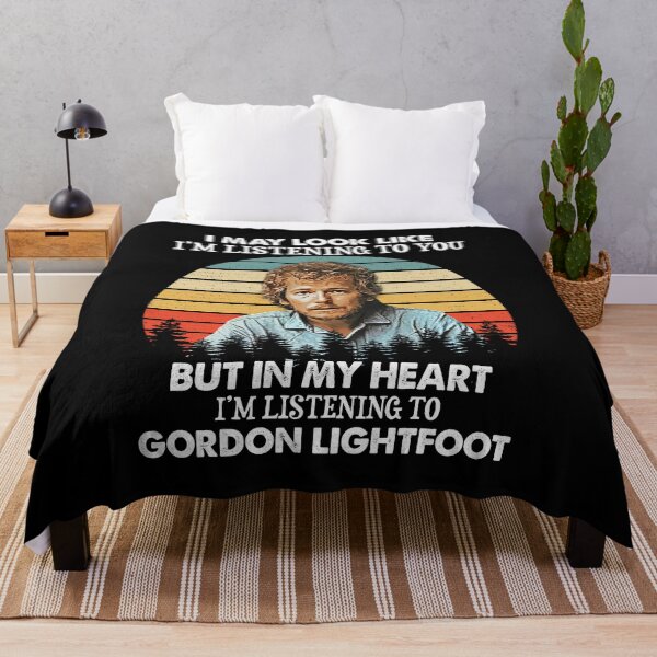 Item preview, I May Look Like I'm Listening To You Gordon Lightfoot Vintage designed and sold by knightwendy.