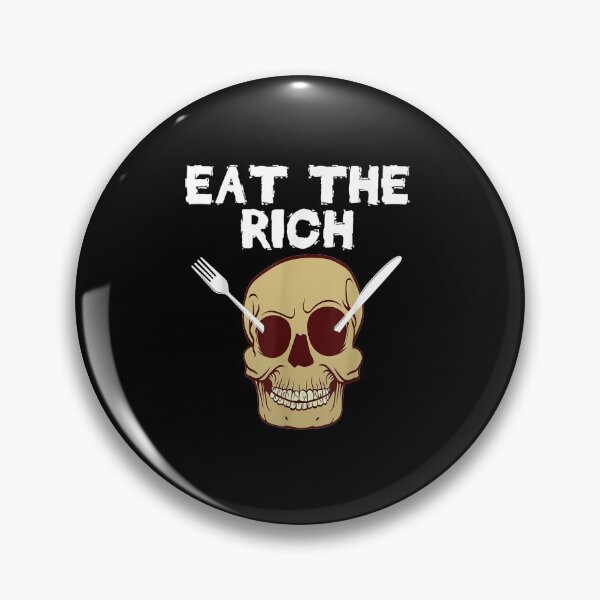 Item preview, Eat The Famous and Rich Skull Funny Graphic Gift designed and sold by smithamgzp.