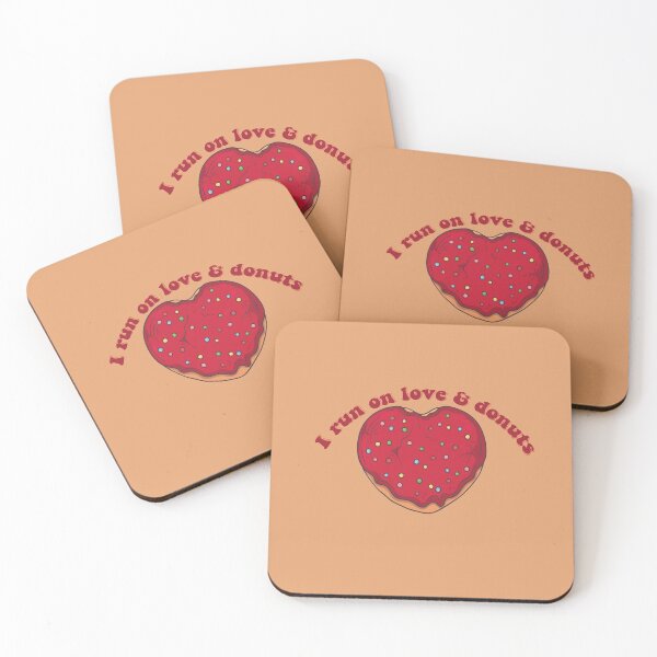 Item preview, I Run on Love and Donuts designed and sold by hashnan21.