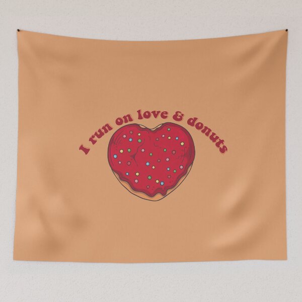 Item preview, I Run on Love and Donuts designed and sold by hashnan21.