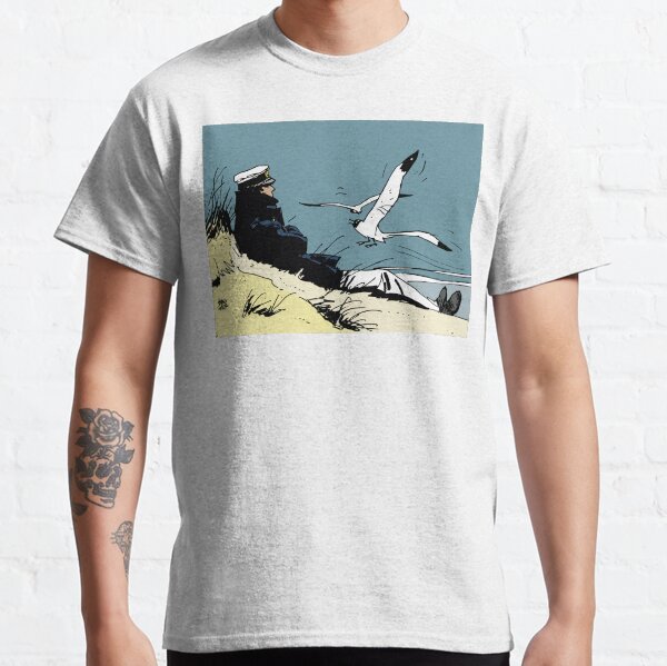 Corto Maltese sur le rivage T-shirt classique