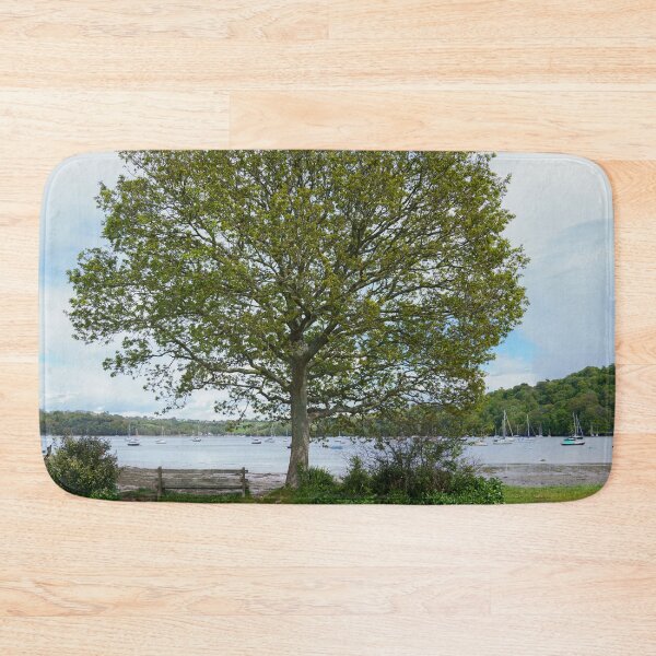 Item preview, Dittisham Single Tree And Bench designed and sold by rawshutterbug.