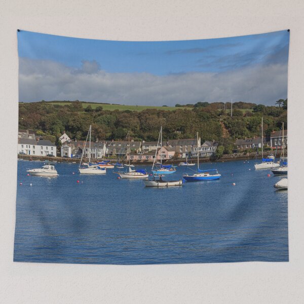 Item preview, Photographic print of Flushing Cornwall designed and sold by  Roscorla Photography.