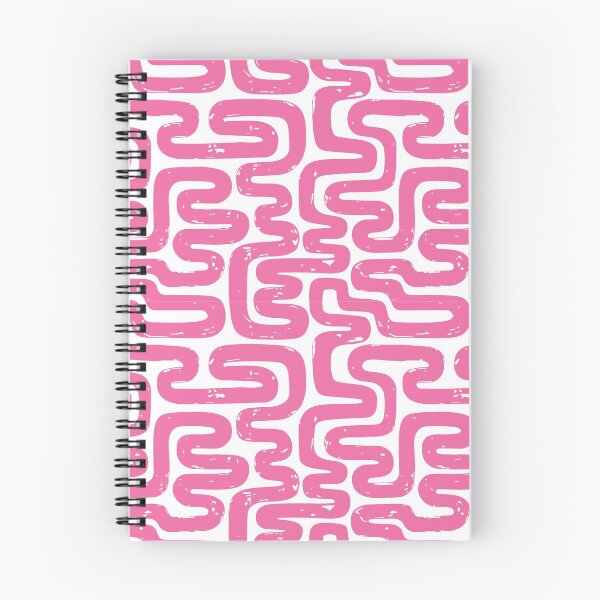 Item preview, Abstract Hand Drawn Pattern (Pink & White) | USELESS MADALA designed and sold by Useless-Madala.