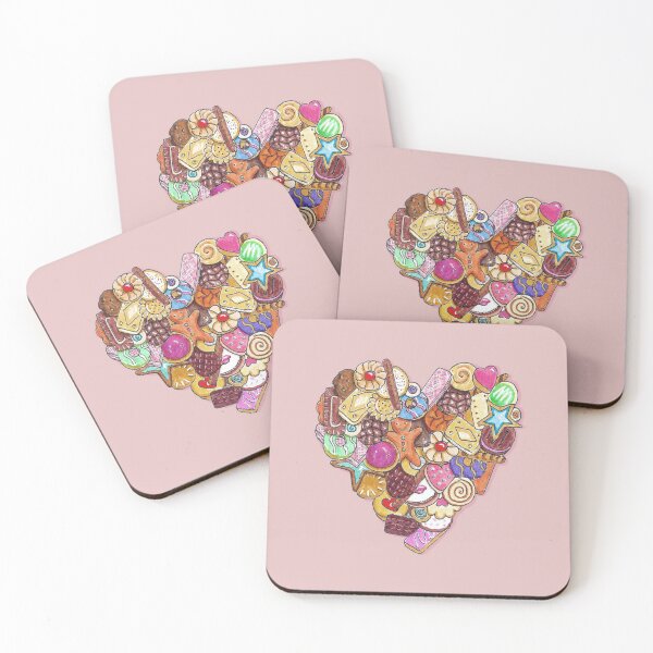 Item preview, Cookie Heart on Pink designed and sold by Maddy Bennett.