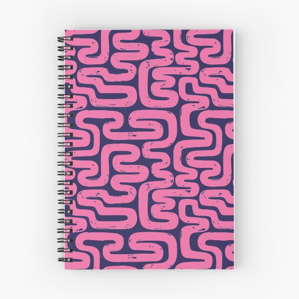 Item preview, Abstract Hand Drawn Pattern (Pink & Blue) | USELESS MADALA designed and sold by Useless-Madala.