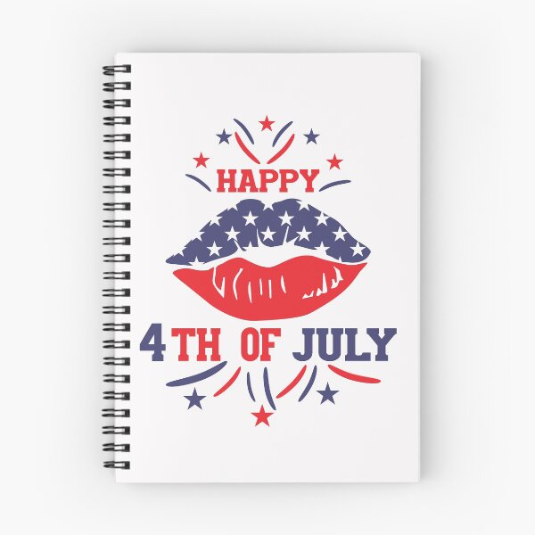 Item preview, Happy 4th of July Lips Patriotic American USA Flag Fireworks Fourth of july designed and sold by clothesy7.