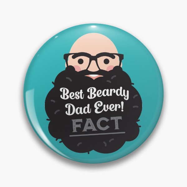 Item preview, Best (Black) Beardy Dad Ever *FACT* designed and sold by VicEllisArt.