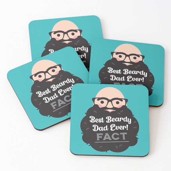 Item preview, Best (Black) Beardy Dad Ever *FACT* designed and sold by VicEllisArt.