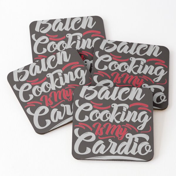 Item preview, Batch cooking is my cardio  | Chef shirt | Chef T-Shirt designed and sold by chefstores.