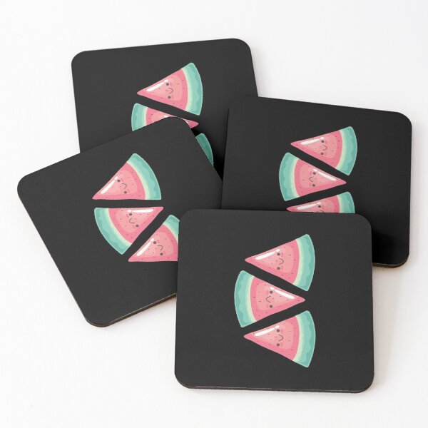 Item preview, Japanese Kawaii Cute Smiley Face - Watermelon Slices designed and sold by crazycollective.