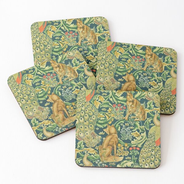 Item preview, William Morris standen forest -teal designed and sold by Vivanne-art.