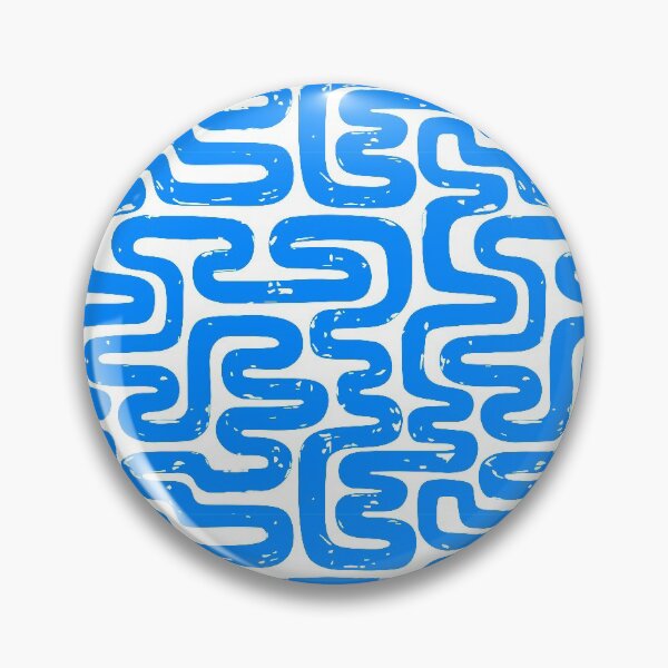 Item preview, Abstract Hand Drawn Pattern (Blue & White) | USELESS MADALA designed and sold by Useless-Madala.