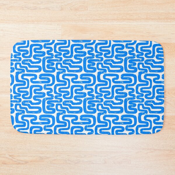 Item preview, Abstract Hand Drawn Pattern (Blue & White) | USELESS MADALA designed and sold by Useless-Madala.
