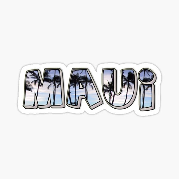 Maui Sticker