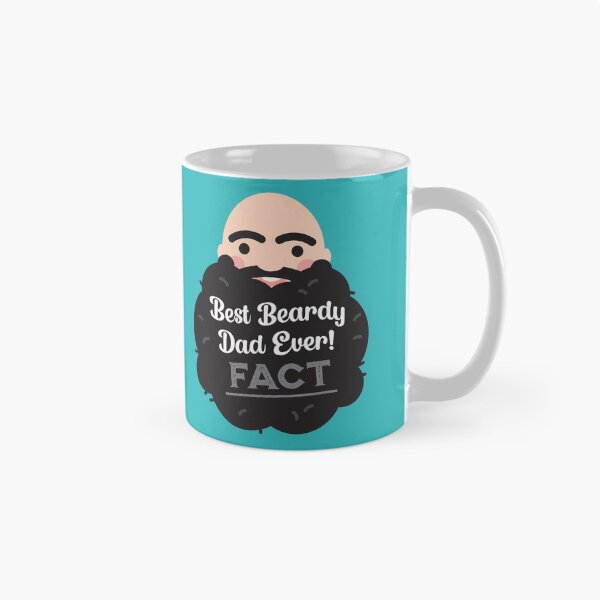 Item preview, Best (Black) Beardy Dad Ever **FACT** designed and sold by VicEllisArt.