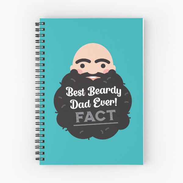 Item preview, Best (Black) Beardy Dad Ever **FACT** designed and sold by VicEllisArt.