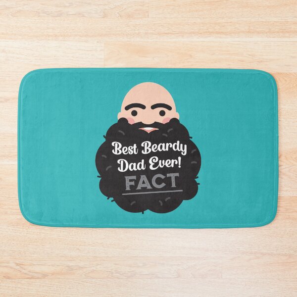 Item preview, Best (Black) Beardy Dad Ever **FACT** designed and sold by VicEllisArt.