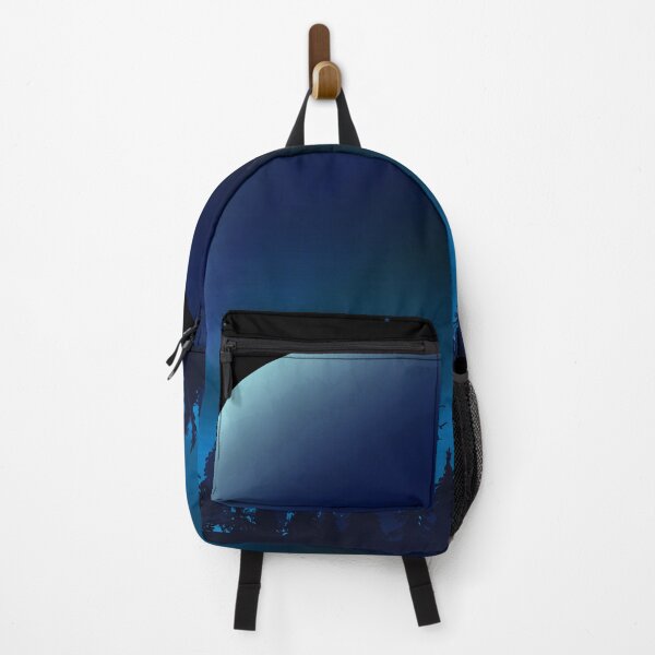 Item preview, Forest In Night time Landscape With The Moon Background designed and sold by JTS STORE.