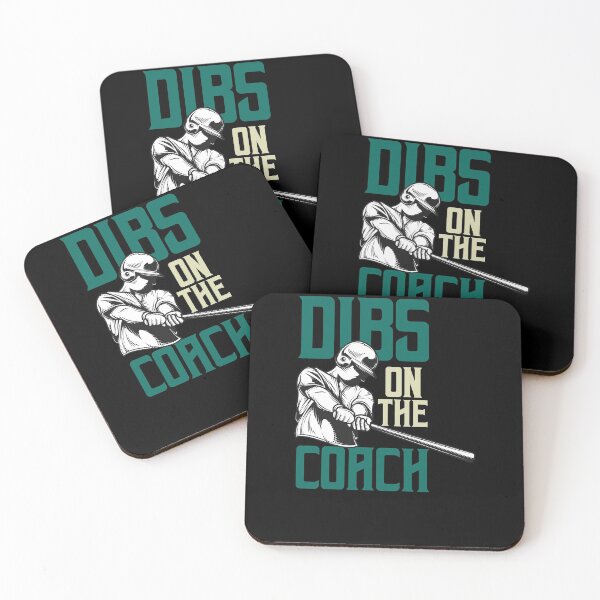 Item preview, Dibs On The Coach, Baseball Lover, Funny Gift designed and sold by Simoakn.
