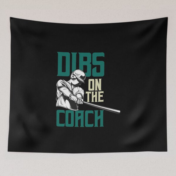 Item preview, Dibs On The Coach, Baseball Lover, Funny Gift designed and sold by Simoakn.
