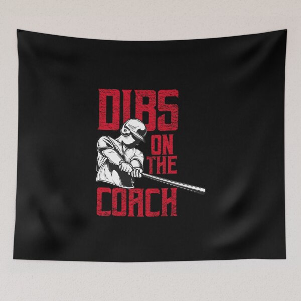Item preview, Dibs On The Coach, Baseball Lover, Funny Gift designed and sold by Simoakn.