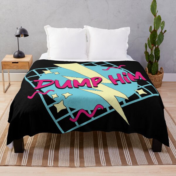 Item preview, "Dump Him" Retro 90's Feminist Pop Art designed and sold by XXRebellion.
