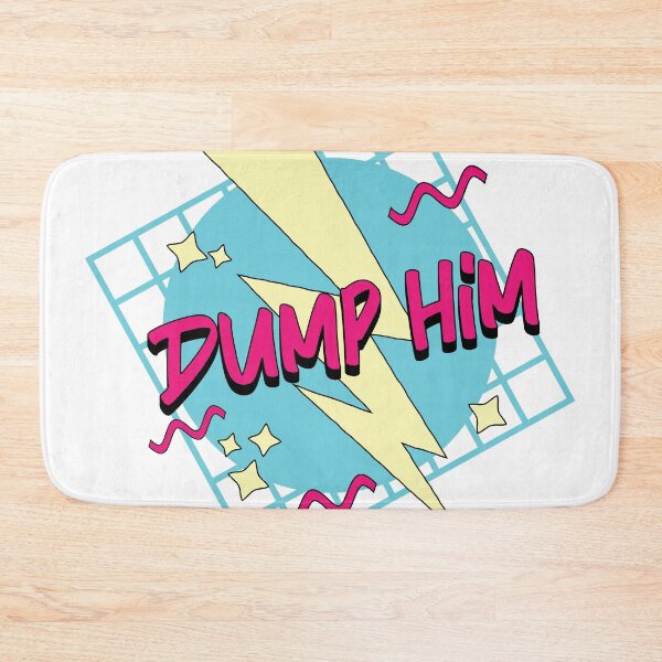 Item preview, "Dump Him" Retro 90's Feminist Pop Art designed and sold by XXRebellion.