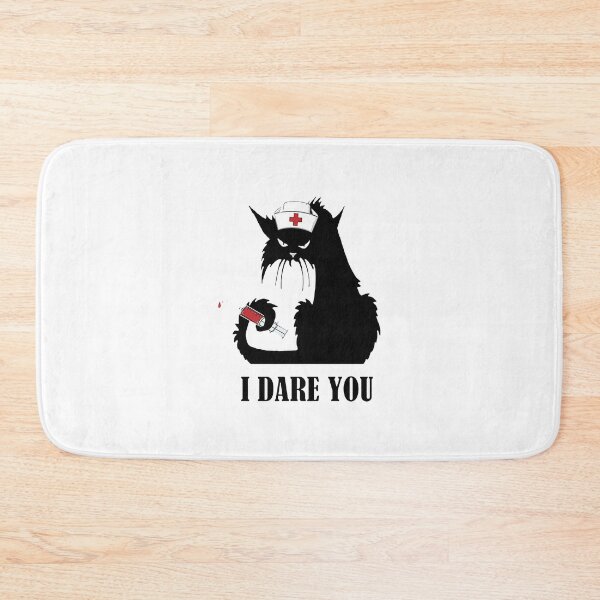 Item preview, CAT NURSE I DARE YOU designed and sold by Emanuel48473.