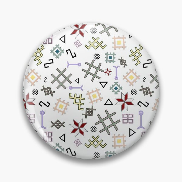 Item preview, Latvian Ancient Pagan Symbols of Luck Seamless Pattern designed and sold by anzelas.