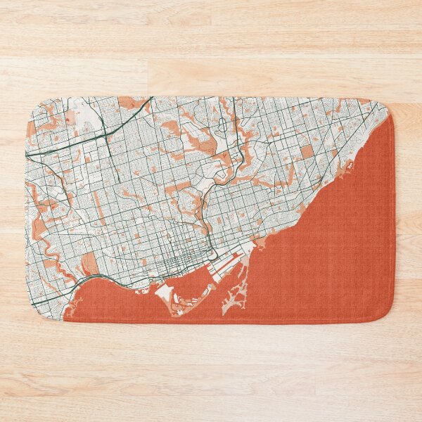 Item preview, Toronto City Map of Ontario, Canada - Bohemian designed and sold by deMAP.