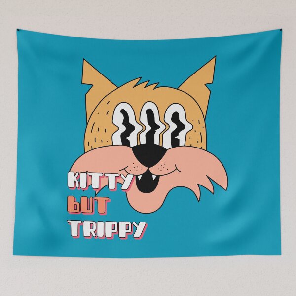 Item preview, Trippy Cat designed and sold by YOYOCollection.