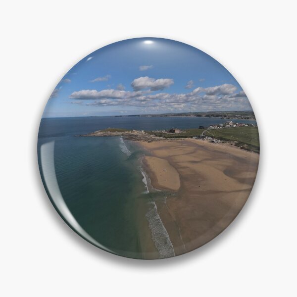 Item preview, Fistral beach from the air designed and sold by CornishPano.