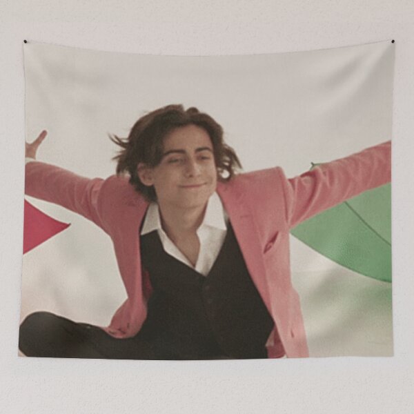 Item preview, Aidan Gallagher pink jacket designed and sold by lizzyrivue.