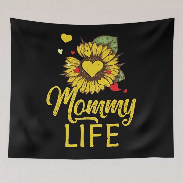 Item preview, SunFlower MommyLife Shirt designed and sold by HammonArt.